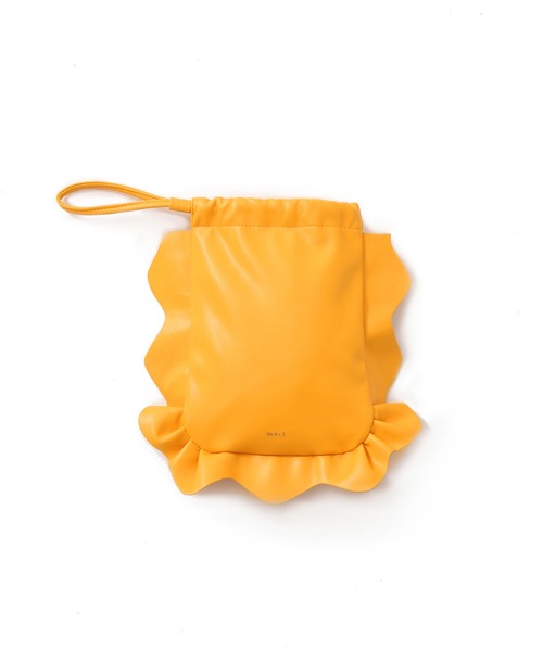 JOURNAL STANDARD（ジャーナルスタンダード）の「【mact×JOURNAL STANDARD】フリルバッグ（ハンドバッグ・レディース・オレンジ/グリーン・FREE）」の4枚目の写真