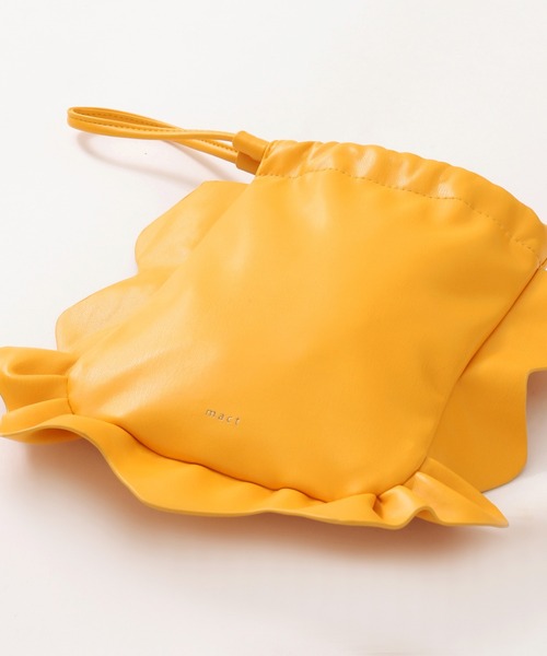 JOURNAL STANDARD（ジャーナルスタンダード）の「【mact×JOURNAL STANDARD】フリルバッグ（ハンドバッグ・レディース・オレンジ/グリーン・FREE）」の7枚目の写真