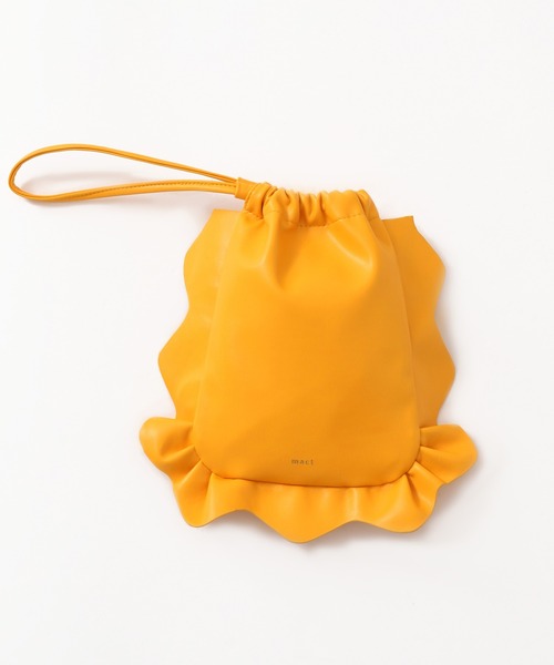 JOURNAL STANDARD（ジャーナルスタンダード）の「【mact×JOURNAL STANDARD】フリルバッグ（ハンドバッグ・レディース・オレンジ/グリーン・FREE）」の9枚目の写真