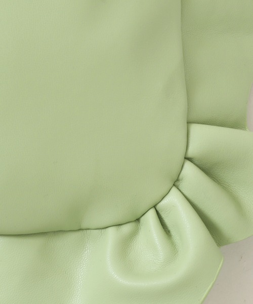 JOURNAL STANDARD（ジャーナルスタンダード）の「【mact×JOURNAL STANDARD】フリルバッグ（ハンドバッグ・レディース・オレンジ/グリーン・FREE）」の13枚目の写真