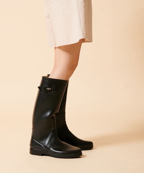 U by SPICK&SPAN(ユーバイスピックアンドスパン)の「【AIGLE/エーグル】 CHANTEBELLEZ(ブーツ・レディース・ブラック/カーキ・37/38/36)」の12枚目の写真