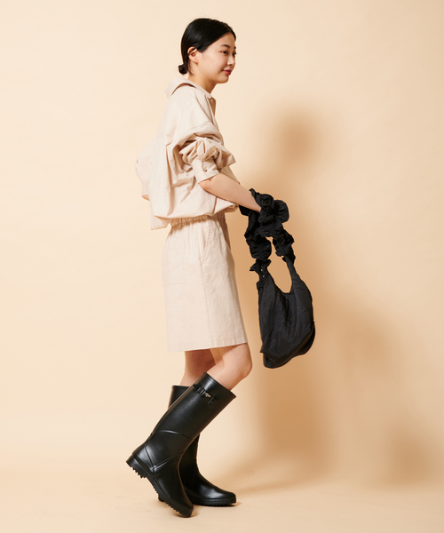 U by SPICK&SPAN(ユーバイスピックアンドスパン)の「【AIGLE/エーグル】 CHANTEBELLEZ(ブーツ・レディース・ブラック/カーキ・37/38/36)」の17枚目の写真
