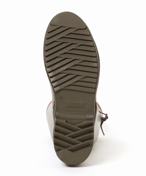 U by SPICK&SPAN(ユーバイスピックアンドスパン)の「【AIGLE/エーグル】 CHANTEBELLEZ(ブーツ・レディース・ブラック/カーキ・37/38/36)」の4枚目の写真