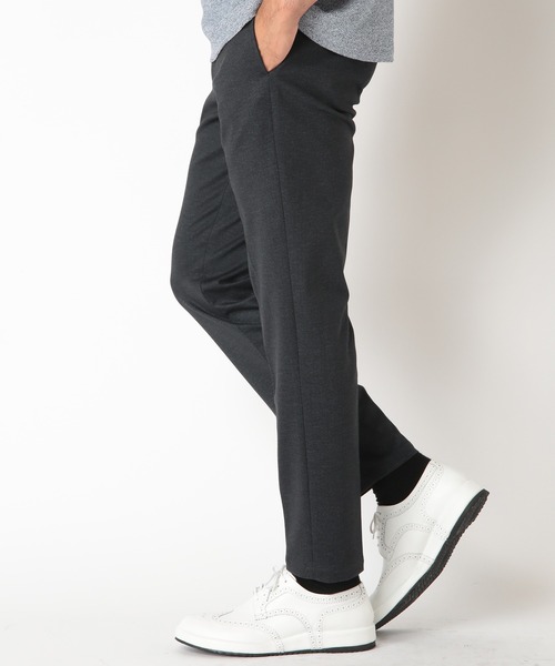 MEN'S BIGI（メンズビギ）の「【俳優 渡部篤郎さん着用】ACTIVE TAILOR エクストラTRジャージプリントスラックス（その他パンツ・メンズ・チャコールグレー/ネイビー・01/02/03/04）」の7枚目の写真