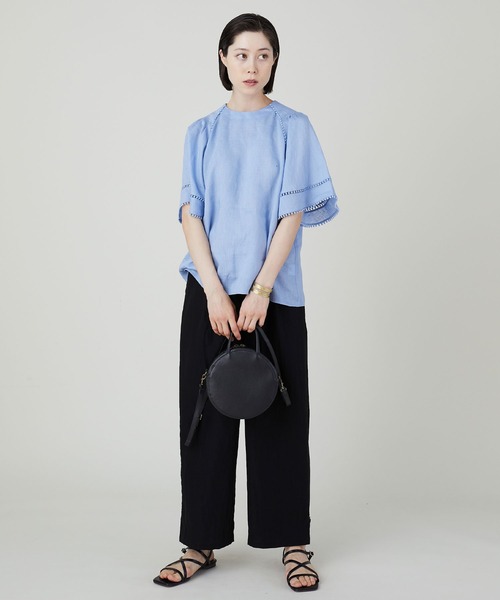 ADIEU TRISTESSE(アデュートリステス)の「サークルショルダー(ショルダーバッグ・レディース・ブラック/アイボリー・FREE)」の8枚目の写真