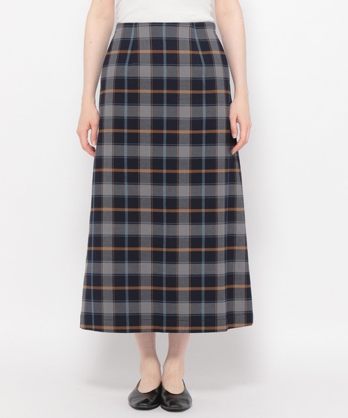 LEPSIM（レプシィム）の「嬉しい機能が付いたチェック柄スカート　281119（スカート・レディース・レッド/ブルー/ブラウン・SMALL/MEDIUM/LARGE）」の8枚目の写真