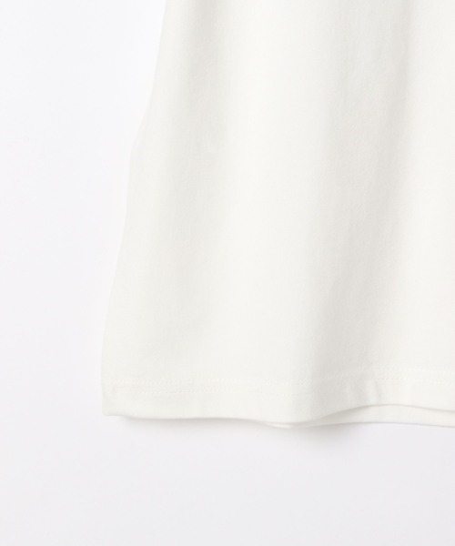 Heather（ヘザー）の「カラーロゴコンパクトT　356604（Tシャツ/カットソー・レディース・オフホワイト/オレンジ/ブルー/ピンク・FREE）」の11枚目の写真