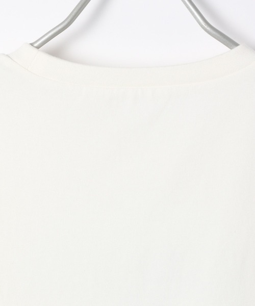 Heather（ヘザー）の「カラーロゴコンパクトT　356604（Tシャツ/カットソー・レディース・オフホワイト/オレンジ/ブルー/ピンク・FREE）」の9枚目の写真