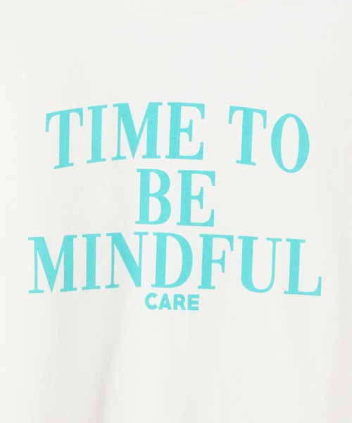 Heather（ヘザー）の「カラーロゴコンパクトT　356604（Tシャツ/カットソー・レディース・オフホワイト/オレンジ/ブルー/ピンク・FREE）」の5枚目の写真