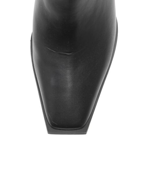 LAGUNAMOON（ラグナムーン）の「サイドゴアヒールブーツ（ブーツ・レディース・ブラック/バーガンディー・SMALL/MEDIUM）」の14枚目の写真