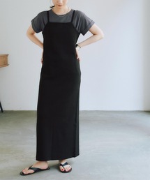 ニットタイトキャミワンピース