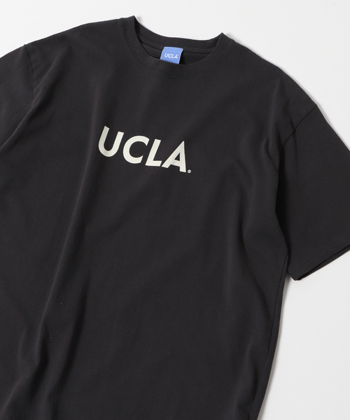 UCLA(ユーシーエルエー)の「【UCLA×JOURNAL STANDARD】別注 ヘビーウェイトTシャツ(Tシャツ/カットソー・メンズ・ホワイト/ピンク/イエロー/アイボリー/ブラックミックス/ホワイト系その他/ブラック系その他・MEDIUM/LARGE)」の1枚目の写真