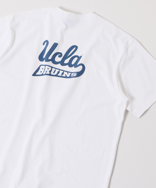 UCLA(ユーシーエルエー)の「【UCLA×JOURNAL STANDARD】別注 ヘビーウェイトTシャツ(Tシャツ/カットソー・メンズ・ホワイト/ピンク/イエロー/アイボリー/ブラックミックス/ホワイト系その他/ブラック系その他・MEDIUM/LARGE)」の22枚目の写真