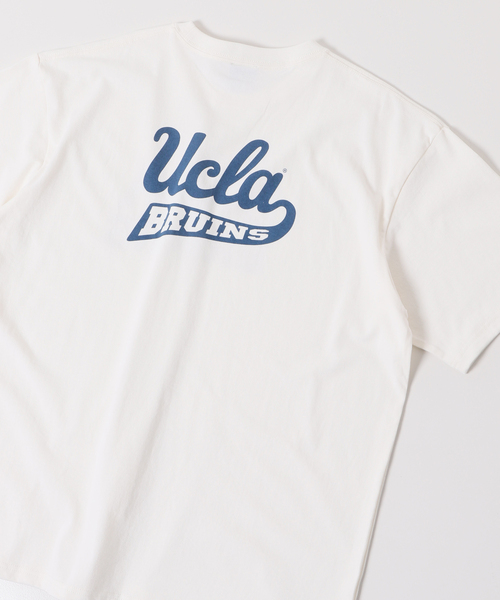 UCLA(ユーシーエルエー)の「【UCLA×JOURNAL STANDARD】別注 ヘビーウェイトTシャツ(Tシャツ/カットソー・メンズ・ホワイト/ピンク/イエロー/アイボリー/ブラックミックス/ホワイト系その他/ブラック系その他・MEDIUM/LARGE)」の20枚目の写真