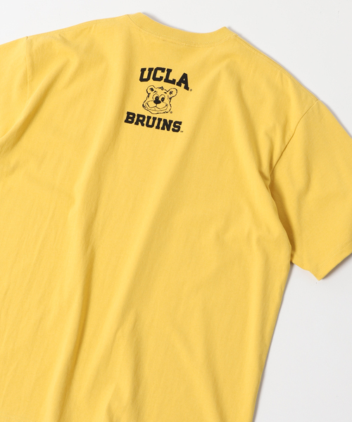 UCLA(ユーシーエルエー)の「【UCLA×JOURNAL STANDARD】別注 ヘビーウェイトTシャツ(Tシャツ/カットソー・メンズ・ホワイト/ピンク/イエロー/アイボリー/ブラックミックス/ホワイト系その他/ブラック系その他・MEDIUM/LARGE)」の18枚目の写真