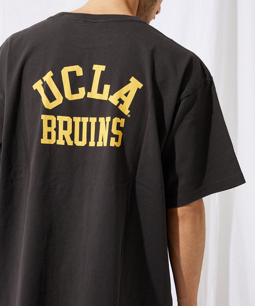 UCLA(ユーシーエルエー)の「【UCLA×JOURNAL STANDARD】別注 ヘビーウェイトTシャツ(Tシャツ/カットソー・メンズ・ホワイト/ピンク/イエロー/アイボリー/ブラックミックス/ホワイト系その他/ブラック系その他・MEDIUM/LARGE)」の14枚目の写真