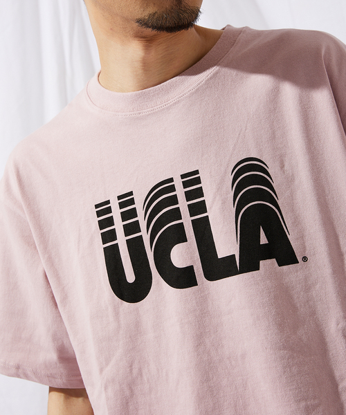 UCLA(ユーシーエルエー)の「【UCLA×JOURNAL STANDARD】別注 ヘビーウェイトTシャツ(Tシャツ/カットソー・メンズ・ホワイト/ピンク/イエロー/アイボリー/ブラックミックス/ホワイト系その他/ブラック系その他・MEDIUM/LARGE)」の8枚目の写真