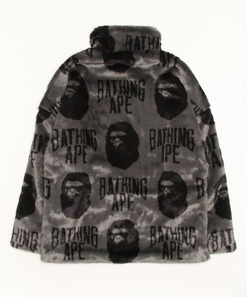A BATHING APE 黒ファーコート 001LJK701307_BLK_A_f3bbe5d4-