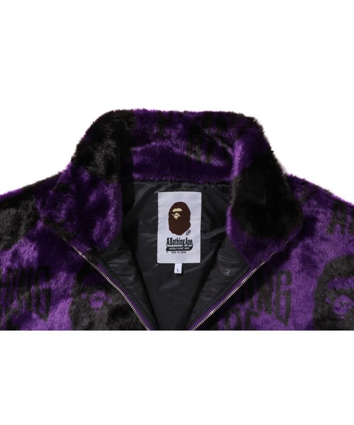 A BATHING APE（アベイシングエイプ）の「B BOY FUR JACKET M