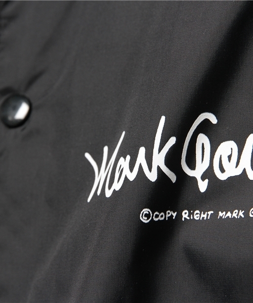 Mark Gonzales(マーク・ゴンザレス)の「メンズ マークゴンザレス ナイロン コーチジャケット MARK GONZALES MG15S-B01(ナイロンジャケット・メンズ・ホワイト/ブラック・LARGE/MEDIUM/SMALL)」の9枚目の写真