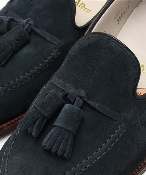 UNITED ARROWS(ユナイテッドアローズ)の「<ALDEN(オールデン)> SUEDE TASSEL(その他シューズ・メンズ・ネイビー/ダークブラウン/モカ・8/7/8h/9/7h/6h/6)」の5枚目の写真