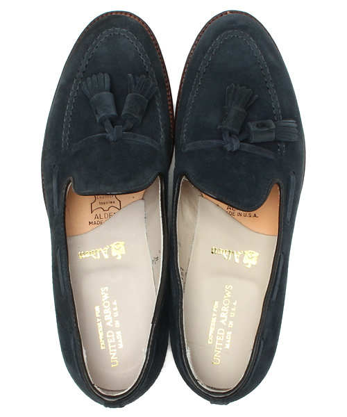 UNITED ARROWS(ユナイテッドアローズ)の「<ALDEN(オールデン)> SUEDE TASSEL(その他シューズ・メンズ・ネイビー/ダークブラウン/モカ・8/7/8h/9/7h/6h/6)」の8枚目の写真