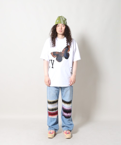 UNION(UNION TOKYO)(ユニオン)の「Lisa Le Strange STRANGE PAISLEY Beanie ビーニー ニット帽(ニットキャップ/ビーニー・メンズ・オリーブ・FREE)」の4枚目の写真
