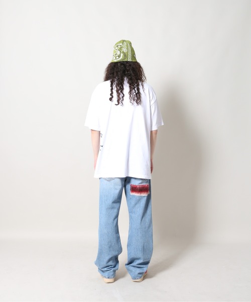 UNION(UNION TOKYO)(ユニオン)の「Lisa Le Strange STRANGE PAISLEY Beanie ビーニー ニット帽(ニットキャップ/ビーニー・メンズ・オリーブ・FREE)」の5枚目の写真