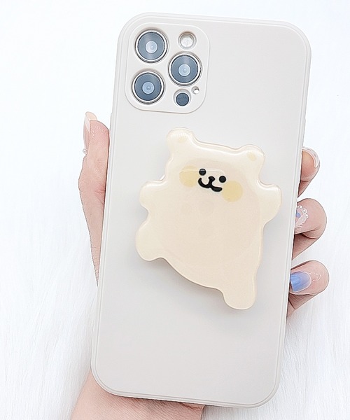 セール】グリップ付 iPhoneケース カバー（スマホケース/カバー