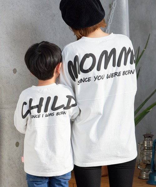 MAKE YOUR DAY(メイクユアデイ)の「チャリンコファミリー長袖Tシャツ■80~140cm(Tシャツ/カットソー・キッズ・ブラック/オフホワイト・80/90/100/110/120/130/140)」の18枚目の写真