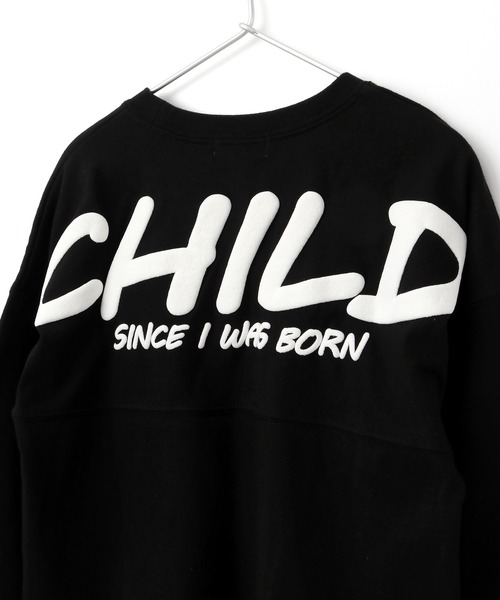 MAKE YOUR DAY(メイクユアデイ)の「チャリンコファミリー長袖Tシャツ■80~140cm(Tシャツ/カットソー・キッズ・ブラック/オフホワイト・80/90/100/110/120/130/140)」の8枚目の写真