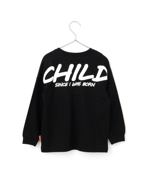 MAKE YOUR DAY(メイクユアデイ)の「チャリンコファミリー長袖Tシャツ■80~140cm(Tシャツ/カットソー・キッズ・ブラック/オフホワイト・80/90/100/110/120/130/140)」の5枚目の写真