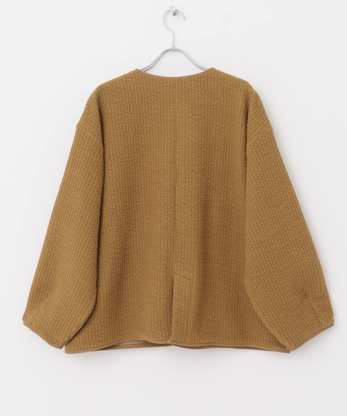 キルトノーカラージャケット（ノーカラージャケット）｜URBAN