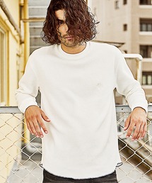 RATTLE TRAP | 起毛ワッフルロンT(Tシャツ/カットソー)