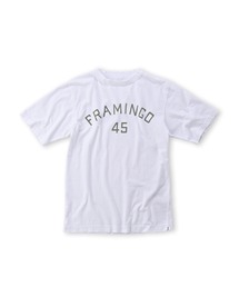 45R（フォーティファイブアール）の「フラミンゴ刺繍の90845星Tシャツ