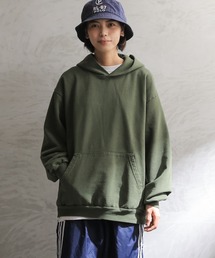LOS ANGELES APPAREL ロサンゼルスアパレル　14オンス　ガーメントダイパーカー