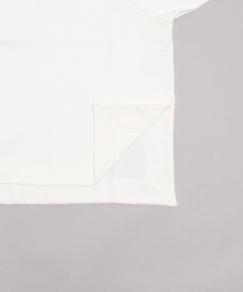 MAISON mou（メゾンムー）の「【en haut/アンオート】 ダンボールビック オーバー サイズ プルオーバー（スウェット・レディース・ホワイト/チャコールグレー・FREE）」の4枚目の写真