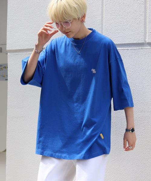 96thes(クローズ)の「【96thes】韓国風ビッグシルエット ロゴ ワンポイント刺繍 バックプリントTシャツ (Tシャツ/カットソー・レディース・ホワイト/ブラック/パープル/ブルー/ホワイト系その他/ブラック系その他/杢グレー/ブルー系その他/パープル系その他/ブラック系その他2・FREE)」の9枚目の写真