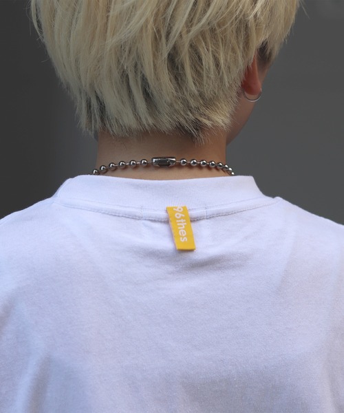 96thes(クローズ)の「【96thes】韓国風ビッグシルエット ロゴ ワンポイント刺繍 バックプリントTシャツ (Tシャツ/カットソー・レディース・ホワイト/ブラック/パープル/ブルー/ホワイト系その他/ブラック系その他/杢グレー/ブルー系その他/パープル系その他/ブラック系その他2・FREE)」の16枚目の写真