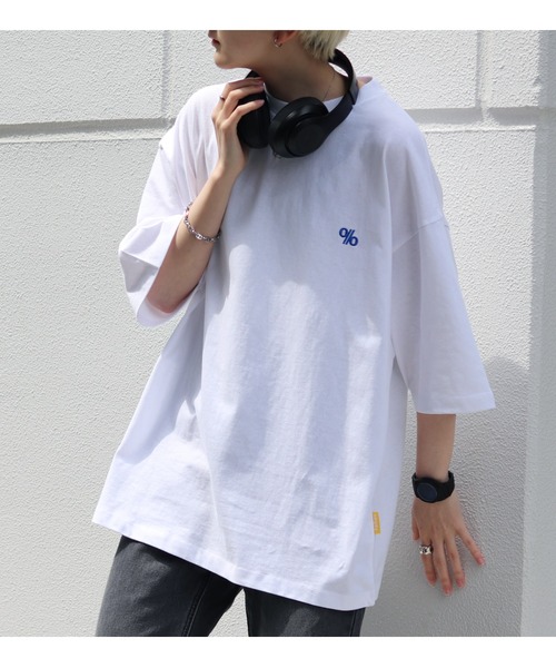 96thes(クローズ)の「【96thes】韓国風ビッグシルエット ロゴ ワンポイント刺繍 バックプリントTシャツ (Tシャツ/カットソー・レディース・ホワイト/ブラック/パープル/ブルー/ホワイト系その他/ブラック系その他/杢グレー/ブルー系その他/パープル系その他/ブラック系その他2・FREE)」の20枚目の写真