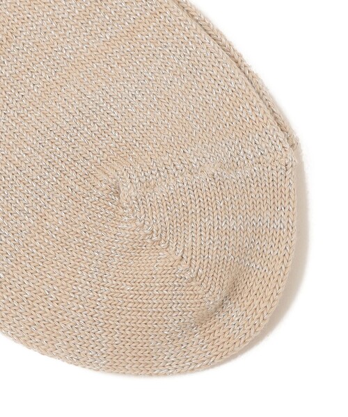 SHIPS any（シップス エニィ）の「SHIPS any: ラメ リブ ルーズ ソックス（ソックス/靴下・レディース・ブラック/ベージュ/ブラウン・ONE SIZE）」の6枚目の写真