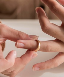 【金属アレルギー対応】 マットメタル シンプル リング 3mm / サージカルステンレス