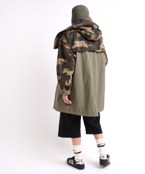 RNA（アールエヌエー）の「E4863 ラインルーズソックス（ソックス/靴下・レディース・ホワイト×ブラック/ブラック×ホワイト/ダークオレンジ・FREE）」の14枚目の写真