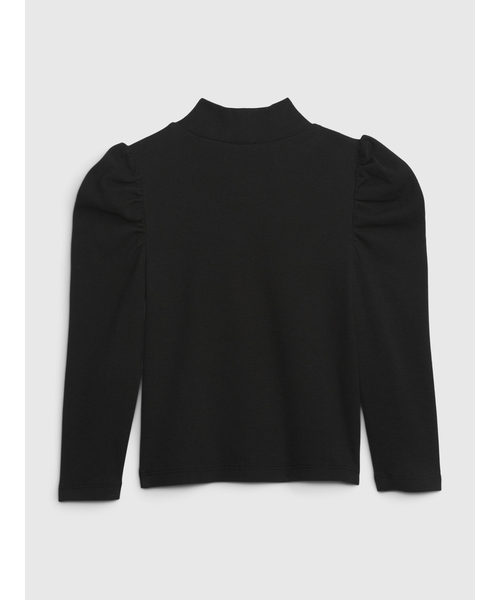 GAP（ギャップ）の「パフスリーブ タートルネック (幼児)（Tシャツ/カットソー・キッズ・ブラック/ブラウン/アイボリー/パープル系その他/ブラック系その他・12-18M/18-24M/2 YRS/3 YRS/4 YRS/5 YRS）」の6枚目の写真