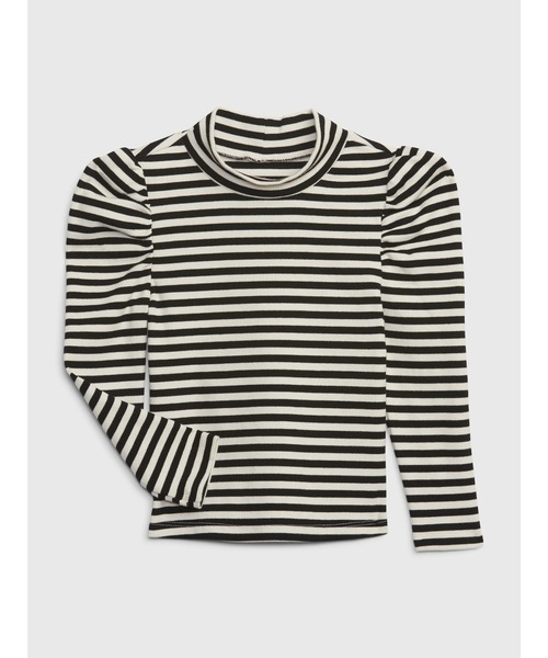 GAP（ギャップ）の「パフスリーブ タートルネック (幼児)（Tシャツ/カットソー・キッズ・ブラック/ブラウン/アイボリー/パープル系その他/ブラック系その他・12-18M/18-24M/2 YRS/3 YRS/4 YRS/5 YRS）」の3枚目の写真