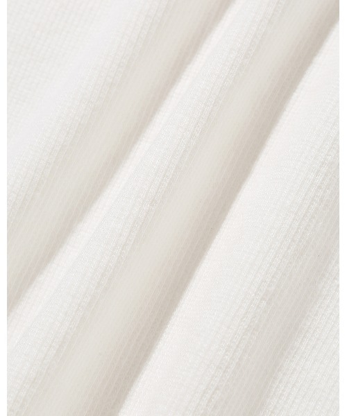 Saturdays NYC（サタデーズ ニューヨークシティ ）の「ERICA KNIT TANK（タンクトップ・レディース・オフホワイト/サックスブルー・X-SMALL/S/M/L）」の7枚目の写真