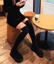ハイソックスブーツ