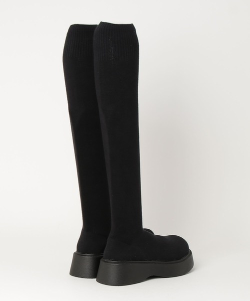 Figments(フィグメンツ)の「ハイソックスブーツ(ブーツ・レディース・ブラック・SMALL/MEDIUM)」の13枚目の写真