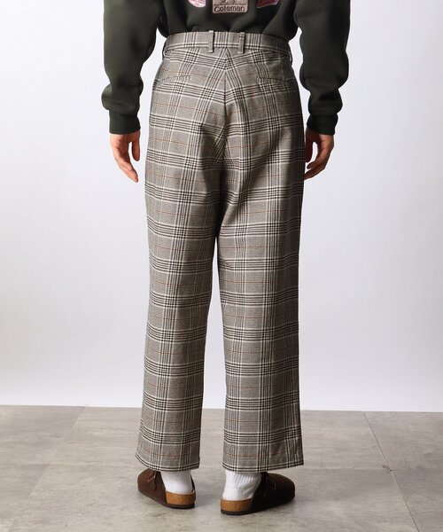 THE SHOP TK (ザ ショップ ティーケー )の「◆【セットアップ対応可】グレンチェックワンタックイージーパンツ(その他パンツ・メンズ・ダークブラウン系2/グレー系2・03/04/02)」の12枚目の写真
