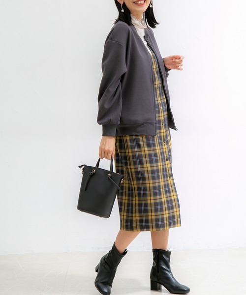 Honeys（ハニーズ）の「ナローハンドルミニＢａｇ（ハンドバッグ・レディース・ブラック/レンガ/グリーン/グレイッシュベージュ/モカ/アイボリー/ベージュ・FREE）」の10枚目の写真